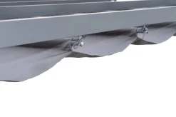 Clearance Antalya Ersatzdach für Pergola 4x4 m, anthrazit, Polyester, PA-beschichtet, UV30+, wasserabweisend Sonnenschutz Zubehör