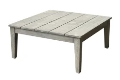 New Arendal Ecklounge-Set, Vintage-Look, Polyrattan/Akazie, 4 tlg., 4-5 Pers., 75x75cm, inkl. Polster, FSC®-zertifiziertes Produkt Polyrattan-Gartenmöbel|Gartenlounge
