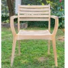 Hot Armlehnensessel, stapelbar, Akazie FSC®-zertifiziert, 60x55x84cm Gartenstühle & Gartensessel