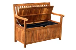 Hot Aufbewahrungsbank, Akazie, 107 x 59 x 90 cm, inkl. Zinkbeschlägen, FSC®-zertifiziertes Produkt Akazien-Gartenmöbel|Gartenbänke & Gartensofas