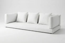 New Auflagenset, 7-teilig, weiß, für Dreisitzer-Sofa 2392-1 / 15734-1 Sitzkissen