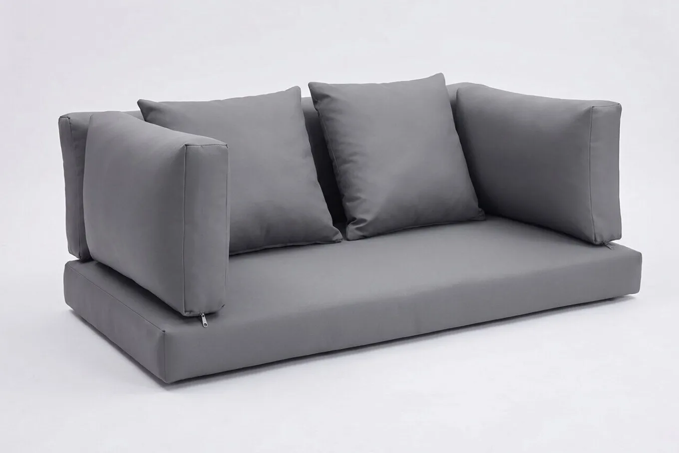 Sale Auflagenset, 6-teilig, grau, für Zweisitzer-Sofa 2392-2 / 15734-2 Sitzkissen
