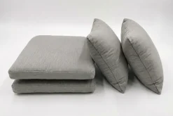 Clearance Auflagenset, 4-teilig, desert-beige, für 2er Set Sessel 34938 Sitzkissen