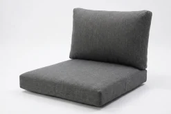 Discount Auflagenset, 2-teilig, grau, für Sessel 18362-5 Sitzkissen