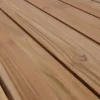 Online Beistelltisch, silber/natur, Edelstahl/Teakholz, 90 x 70 x 33 cm, FSC®-zertifiziertes Produkt Gartentische