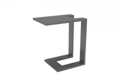 Online Bite Gartenliegen-Set mit Beistelltisch, anthrazit, Aluminium/Polyester, 205 x 90 cm, schnelltrocknend, inklusive Dekokissen Gartenliegen|Aluminium-Gartenmöbel