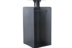 Online Bodenanker XL für Ampelschirme, anthrazit, pulverbesch. Stahl, 28x28x60,5, zum Einbetonieren Sonnenschirme