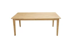 Best Borneo Dining-Tisch, Akazie, gebürstet, 180 x 90 cm, FSC®-zertifiziertes Produkt Gartentische|Akazien-Gartenmöbel