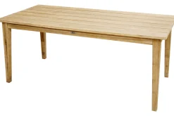 Best Borneo Garten-Essgruppe, beige-meliert, Polyrattan/Akazie, Tisch 180 x 90 cm, 6 Cocktail-Sessel, FSC®-zertifiziertes Produkt Polyrattan-Gartenmöbel|Garten-Essgruppen