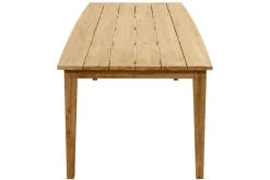 Online Borneo/Kota Garten-Essgruppe, natur/grau-meliert, Akazie/Alu/Polyrattan, 220x100 cm, 4 Cocktailsessel, Akazie, FSC®-zertifiziertes Produkt Garten-Essgruppen|Akazien-Gartenmöbel