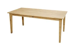 Outlet Borneo/Kota Garten-Essgruppe, natur/grau-meliert, Akazie/Alu/Polyrattan, 180x90cm, 3 Cocktailsessel, 3 Landhaussessel, FSC®-zertifiziertes Produkt Garten-Essgruppen|Akazien-Gartenmöbel