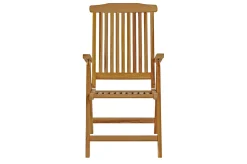 Best Dallas/Bounty Garten-Essgruppe, natur, Teak, 120/170x120 cm, 4x Klappstuhl Garten-Essgruppen|Teak-Gartenmöbel