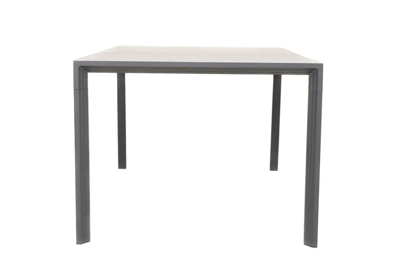 Sale Darwin Garten-Essgruppe mit 8 Dining Sesseln, anthrazit/grau, Alu/Polyrattan, Tisch 200 x 100 cm, verstellbare Rückenlehne Polyrattan-Gartenmöbel|Garten-Essgruppen