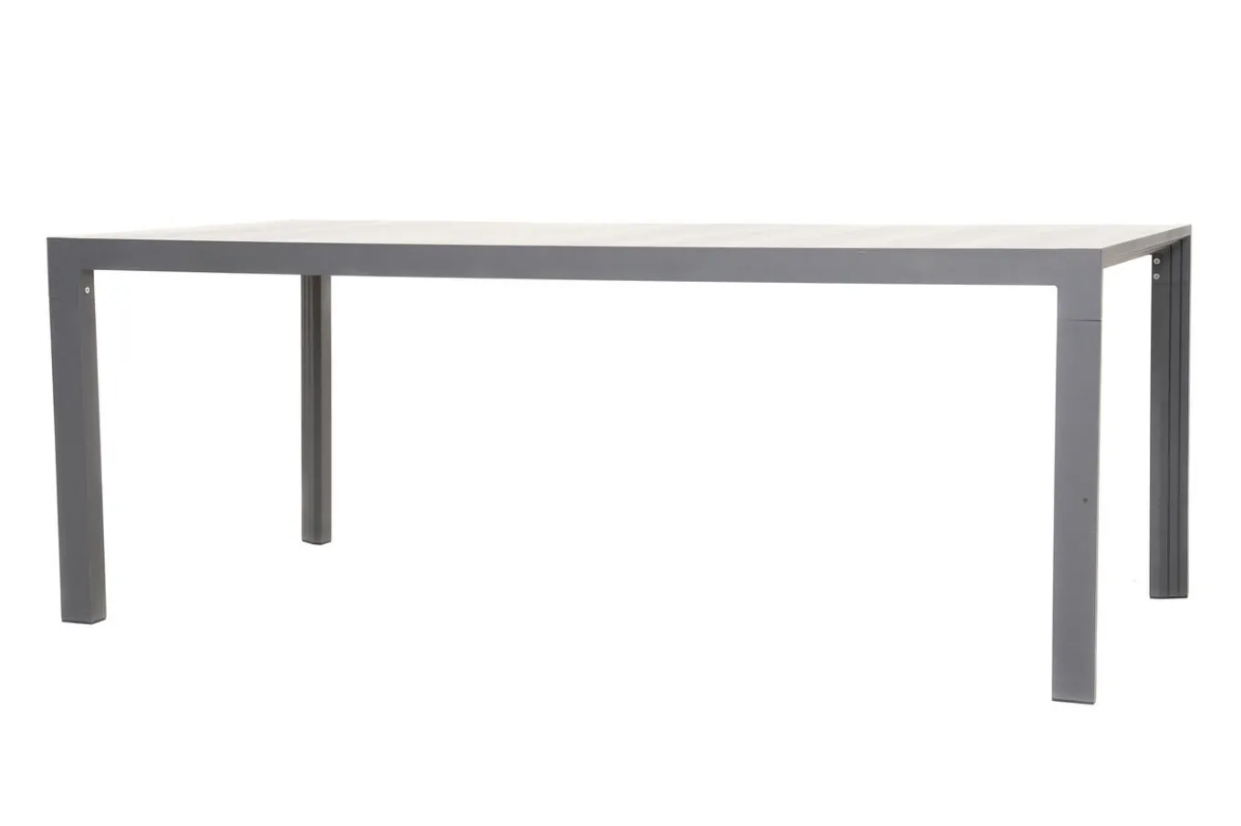 Sale Darwin Garten-Essgruppe mit 8 Dining Sesseln, anthrazit/grau, Alu/Polyrattan, Tisch 200 x 100 cm, verstellbare Rückenlehne Polyrattan-Gartenmöbel|Garten-Essgruppen