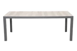 Sale Darwin Garten-Essgruppe mit 8 Dining Sesseln, anthrazit/grau, Alu/Polyrattan, Tisch 200 x 100 cm, verstellbare Rückenlehne Polyrattan-Gartenmöbel|Garten-Essgruppen