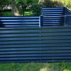 New Eck-Hochbeet, anthrazit, Aluminium-Zink-Stahl, 210x210x90x84cm Hochbeet