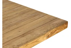 Discount Encino Garten-Essgruppe, recyceltes Teak, Tisch 220x100cm, 2 Bänke 220x40cm, Gebürstet, Hohe Belastbarkeit, FSC®-zertifiziertes Produkt Garten-Essgruppen|Teak-Gartenmöbel