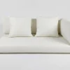 Hot Ersatzbezugset, 5-teilig, weiß, für Zweisitzer-Sofa 2392-3 / 2392-4 / 15734-3 / 15734-4 Gartenmöbel-Zubehör & Ersatzteile