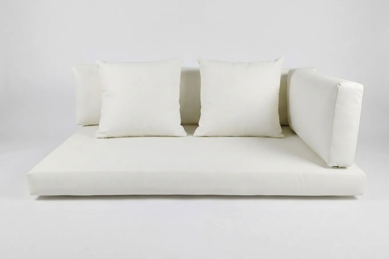 Hot Ersatzbezugset, 5-teilig, weiß, für Zweisitzer-Sofa 2392-3 / 2392-4 / 15734-3 / 15734-4 Gartenmöbel-Zubehör & Ersatzteile
