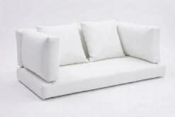 Sale Ersatzbezugset, 6-teilig, weiß, für Zweisitzer-Sofa 2392-2 / 15734-2 Gartenmöbel-Zubehör & Ersatzteile