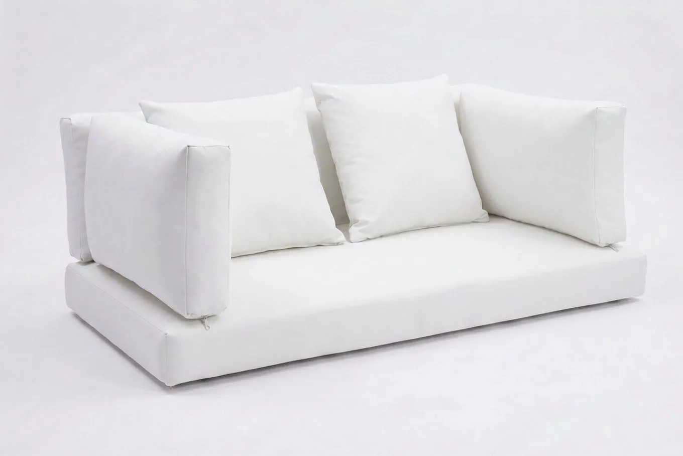 Sale Ersatzbezugset, 6-teilig, weiß, für Zweisitzer-Sofa 2392-2 / 15734-2 Gartenmöbel-Zubehör & Ersatzteile