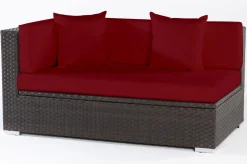 New Ersatzbezugsset für theBox 2-Sitzer Sofa mit Armlehne links oder rechts Gartenmöbel-Zubehör & Ersatzteile