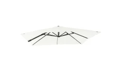 Outlet Ersatzdach für Ampelschirme, creme, Polyester, 300x300cm Gartenmöbel-Zubehör & Ersatzteile|Sonnenschirme