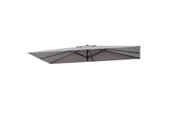 Online Ersatzdach für Mittelstockschirme, anthrazit, Polyester, 270x150cm Gartenmöbel-Zubehör & Ersatzteile|Sonnenschirme