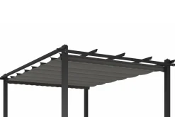 Ersatzdach für Pergola, anthrazit, Polyester, 3 x 4 m, witterungs- & UV-Schutz Sonnenschutz Zubehör|Gartenmöbel-Zubehör & Ersatzteile