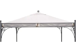 Outlet Ersatzdach für Siena Garden Pavillon Korfu, natur, Polyester PU-beschichtet, 350x350cm Pavillon|Gartenmöbel-Zubehör & Ersatzteile