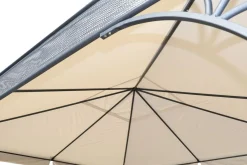 Outlet Ersatzdach für Siena Garden Pavillon Korfu, natur, Polyester PU-beschichtet, 350x350cm Pavillon|Gartenmöbel-Zubehör & Ersatzteile