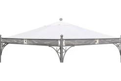 Outlet Ersatzdach für Siena Garden Pavillon Korfu, natur, Polyester PU-beschichtet, 350x350cm Pavillon|Gartenmöbel-Zubehör & Ersatzteile