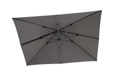 Outlet Ersatzdach, Grau, ca. 250 g/m², 300 x 300 cm, UV-Schutz UV90+, Wasserabweisend, Pflegeleicht Sonnenschutz Zubehör