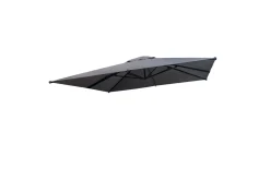 Online Ersatzdach Ultimate XL Ampelschirm, anthrazit, Polyester, 450 x 450 cm Gartenmöbel-Zubehör & Ersatzteile|Sonnenschirme