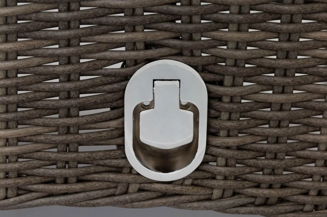 2er Set Dining Sessel, grau, Polyrattan, je 55 x 65 x 112 cm, Rücken stufenlos verstellbar Polyrattan-Gartenmöbel|Gartenstühle & Gartensessel