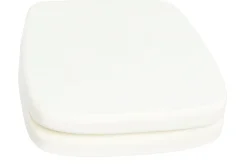 2er-Set Sitzkissen für Stühle, creme/weiß, wasserabweisend Sitzkissen