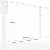 Online 2er Vorhangset, anthrazit, Polyester, 170 x 150 cm, witterungs- & UV-beständig, passend für Pergola 3x4 m/4x4 m Pergola|Gartenmöbel-Zubehör & Ersatzteile