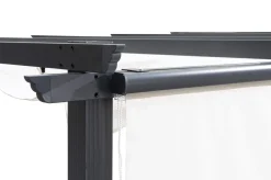 Clearance 2er Vorhangset, creme, Polyester, 170 x 150 cm, witterungs- & UV-beständig, passend für Pergola 3x3 m Pergola|Gartenmöbel-Zubehör & Ersatzteile