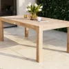 Clearance Esstisch, natur, Akazie, 200 x 100 cm, Teak-Optik, FSC®-zertifiziertes Produkt Gartentische