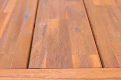 Clearance Esstisch, natur/schwarz, Akazie, 172,5 x 90 cm, FSC®-zertifiziertes Produkt Gartentische