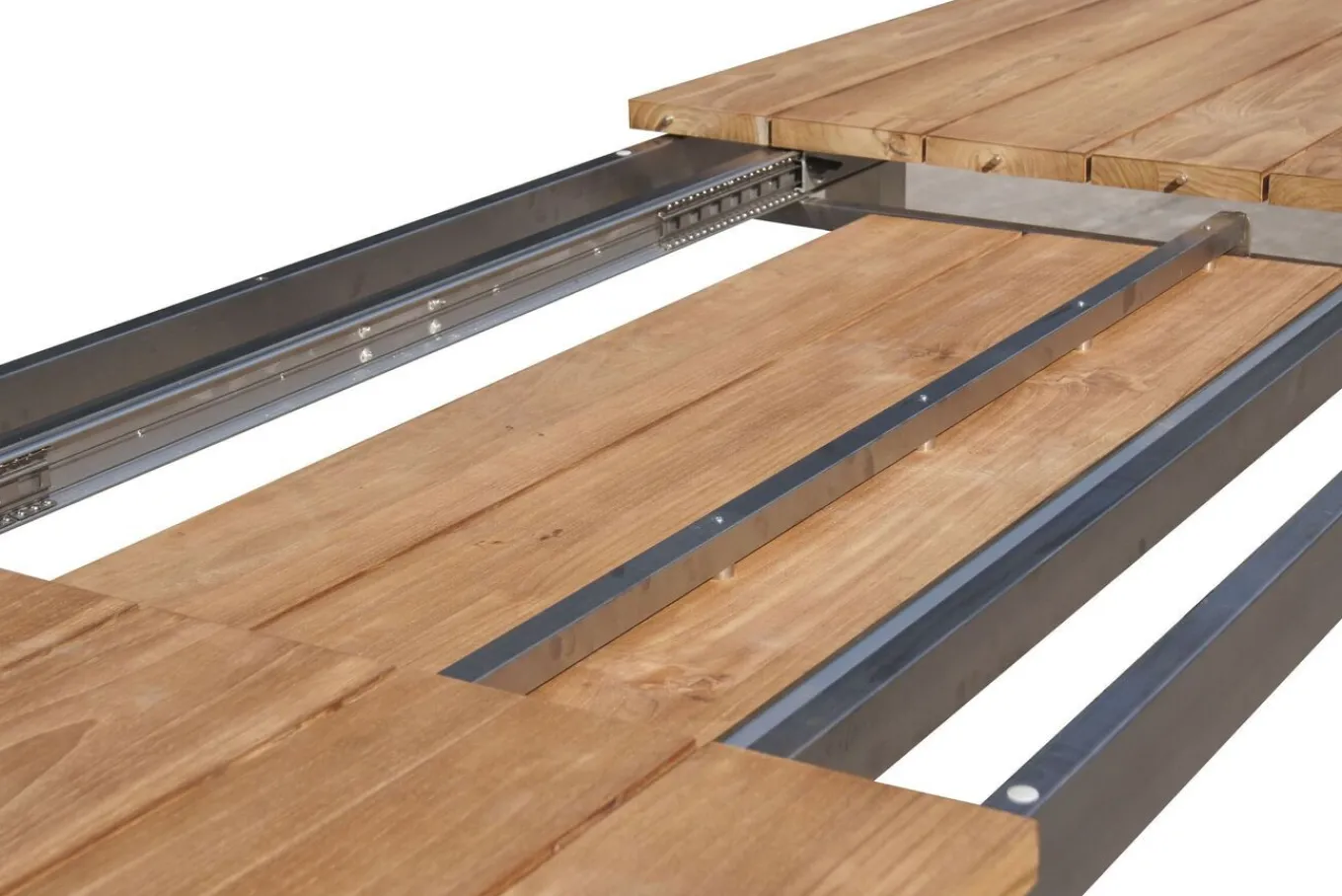 Best Falun Garten-Essgruppe mit 6 Sesseln, braun/silber, Teakholz/Edelstahl, 220/340 x 100 cm, ausziehbar, stapelbar, FSC®-zertifiziertes Produkt Garten-Essgruppen