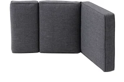 Outlet Garten-Essgruppe, anthrazit matt, Alu/Spraystone/Polyester, 160x95 cm, 6 Sessel, inkl. Polster Garten-Essgruppen|Aluminium-Gartenmöbel