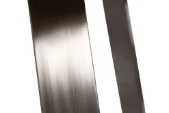 Best Garten-Essgruppe, Edelstahl/recyceltes Teak, Tisch 220x100 cm, 6 Hochlehner- Diningsessel, A-Gestell, FSC®-zertifiziertes Produkt Polyrattan-Gartenmöbel|Garten-Essgruppen