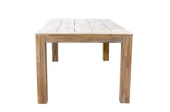 Clearance Garten-Essgruppe mit 6 Sesseln, anthrazit/natur, Alu/Akazie, klappbar, witterungsbeständig, FSC®-zertifiziertes Produkt Garten-Essgruppen|Aluminium-Gartenmöbel