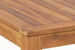 New Garten-Essgruppe, natur, Akazie, Tisch 160 x 90 cm, 6 Klappsessel, FSC®-zertifiziertes Produkt Garten-Essgruppen|Akazien-Gartenmöbel