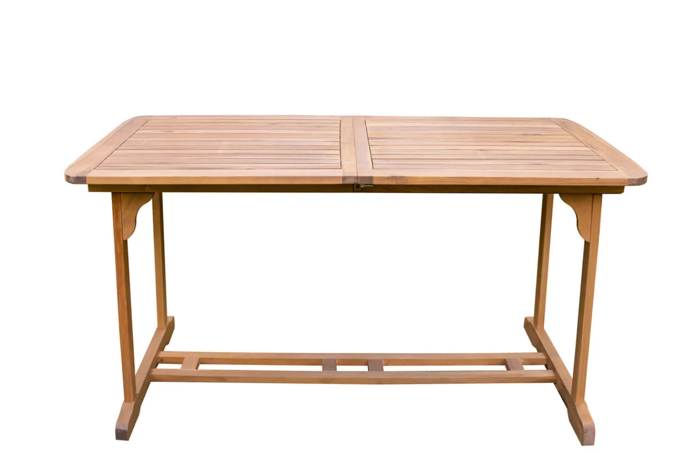 Hot Garten-Essgruppe, natur, Akazie, Ausziehtisch 150/200 x 90 cm, 6 Klappstühle, FSC®-zertifiziertes Produkt Garten-Essgruppen|Akazien-Gartenmöbel