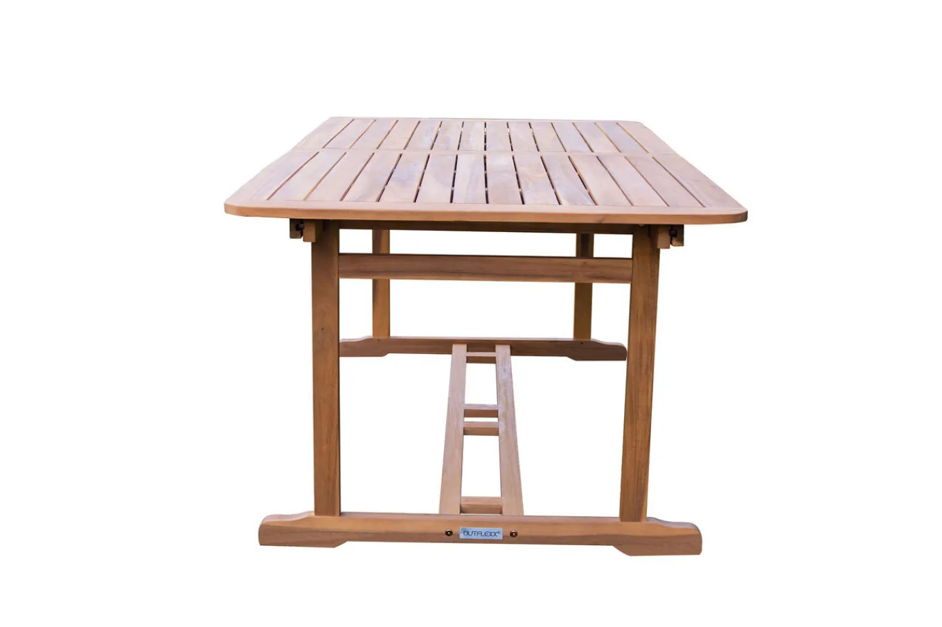 Hot Garten-Essgruppe, natur, Akazie, Ausziehtisch 150/200 x 90 cm, 6 Klappstühle, FSC®-zertifiziertes Produkt Garten-Essgruppen|Akazien-Gartenmöbel