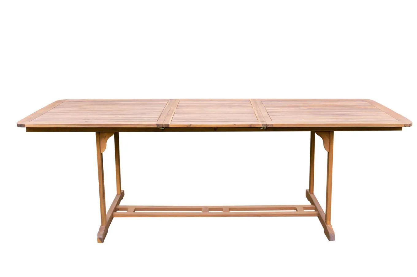 Hot Garten-Essgruppe, natur, Akazie, Ausziehtisch 150/200 x 90 cm, 6 Klappstühle, FSC®-zertifiziertes Produkt Garten-Essgruppen|Akazien-Gartenmöbel