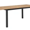 New Garten-Essgruppe, ® anthrazit matt, Alu / Teak / Textil, Tisch 150/210 x 90 cm, 4 Stapelsessel, 2 Klappstühle Garten-Essgruppen|Aluminium-Gartenmöbel