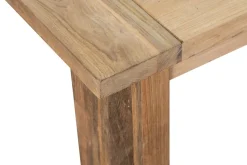 Online Garten-Essgruppe, Polyrattan/recyceltes Teak, Tisch 160 x 90 cm, 4 Hochlehner- Diningsessel, inkl. Polster, FSC®-zertifiziertes Produkt Polyrattan-Gartenmöbel|Garten-Essgruppen
